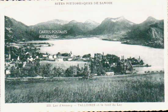 Cartes postales anciennes > CARTES POSTALES > carte postale ancienne > cartes-postales-ancienne.com Auvergne rhone alpes Haute savoie Talloires