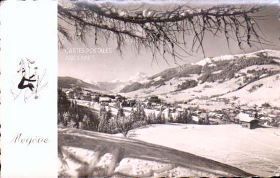 Cartes postales anciennes > CARTES POSTALES > carte postale ancienne > cartes-postales-ancienne.com Auvergne rhone alpes Haute savoie Megeve