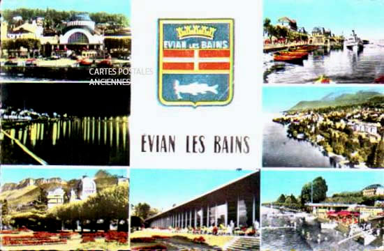 Cartes postales anciennes > CARTES POSTALES > carte postale ancienne > cartes-postales-ancienne.com Haute savoie  Evian Les Bains