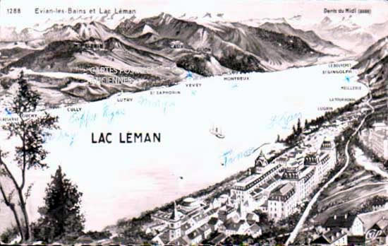 Cartes postales anciennes > CARTES POSTALES > carte postale ancienne > cartes-postales-ancienne.com Haute savoie  Evian Les Bains