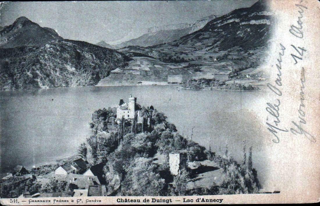 Cartes postales anciennes > CARTES POSTALES > carte postale ancienne > cartes-postales-ancienne.com Auvergne rhone alpes Haute savoie Duingt