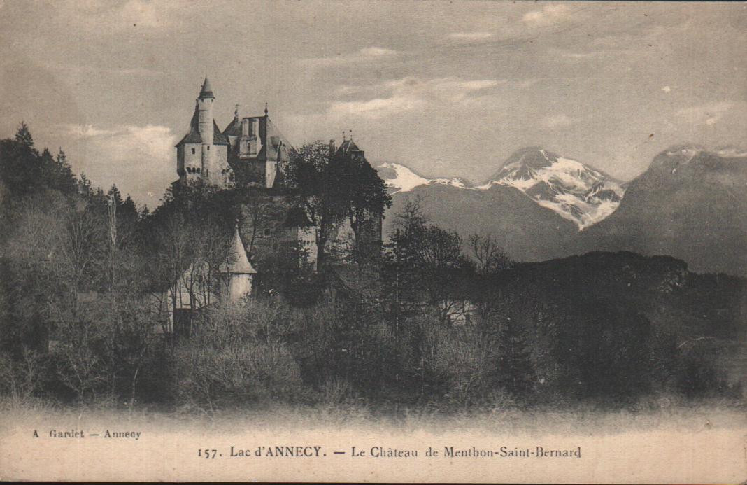 Cartes postales anciennes > CARTES POSTALES > carte postale ancienne > cartes-postales-ancienne.com Haute savoie  Menthon Saint Bernard