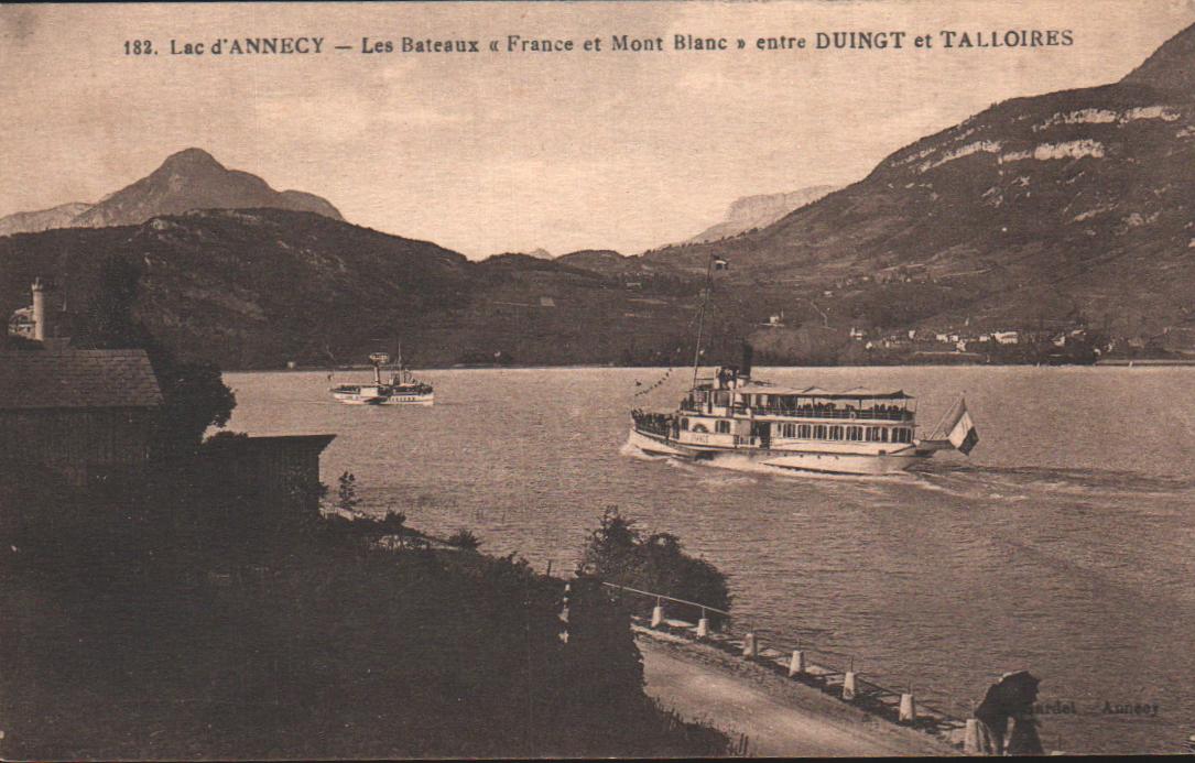 Cartes postales anciennes > CARTES POSTALES > carte postale ancienne > cartes-postales-ancienne.com Auvergne rhone alpes Haute savoie Talloires