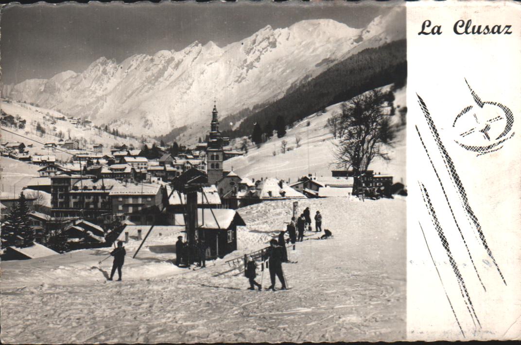 Cartes postales anciennes > CARTES POSTALES > carte postale ancienne > cartes-postales-ancienne.com Haute savoie  La Clusaz