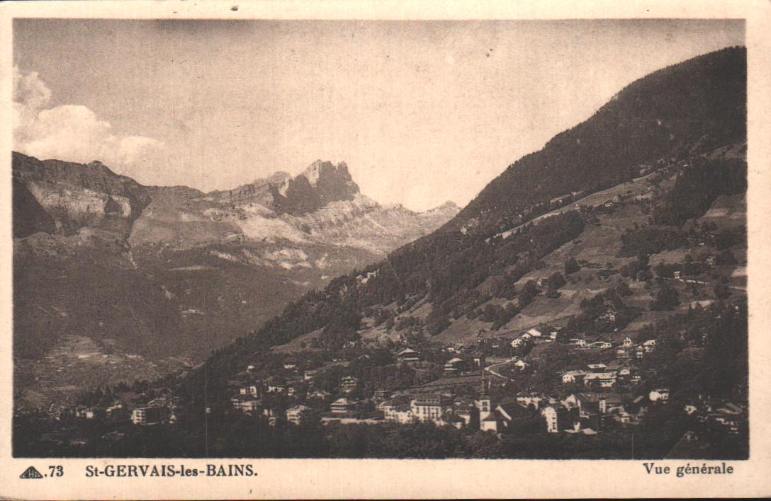 Cartes postales anciennes > CARTES POSTALES > carte postale ancienne > cartes-postales-ancienne.com Auvergne rhone alpes Haute savoie Saint Gervais Les Bains