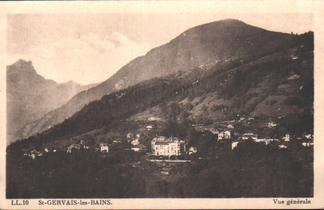 Cartes postales anciennes > CARTES POSTALES > carte postale ancienne > cartes-postales-ancienne.com Auvergne rhone alpes Haute savoie Saint Gervais Les Bains