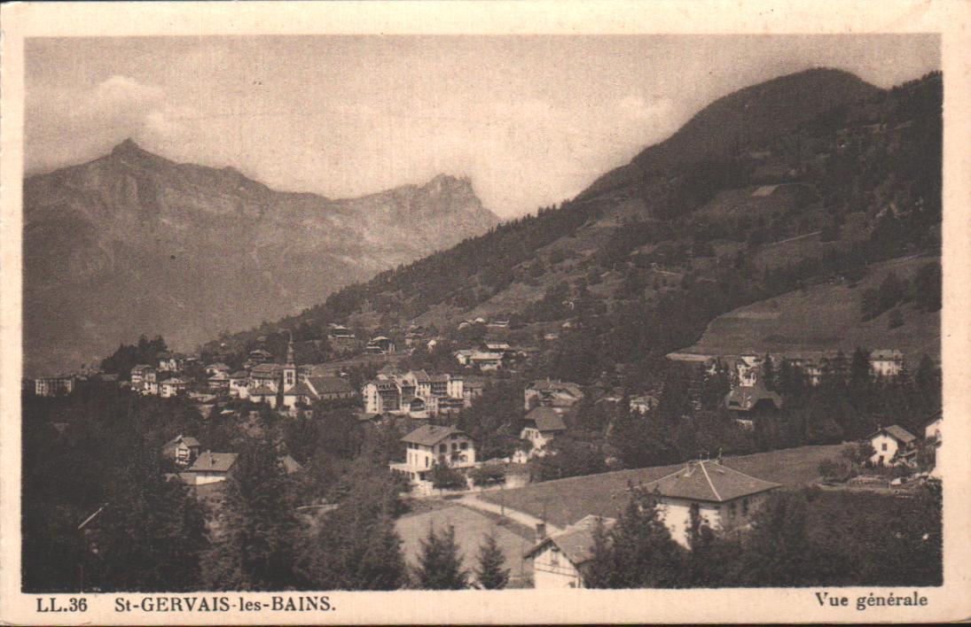 Cartes postales anciennes > CARTES POSTALES > carte postale ancienne > cartes-postales-ancienne.com Auvergne rhone alpes Haute savoie Saint Gervais Les Bains