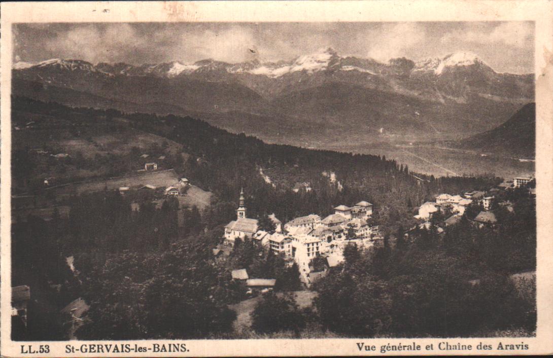 Cartes postales anciennes > CARTES POSTALES > carte postale ancienne > cartes-postales-ancienne.com Auvergne rhone alpes Haute savoie Saint Gervais Les Bains