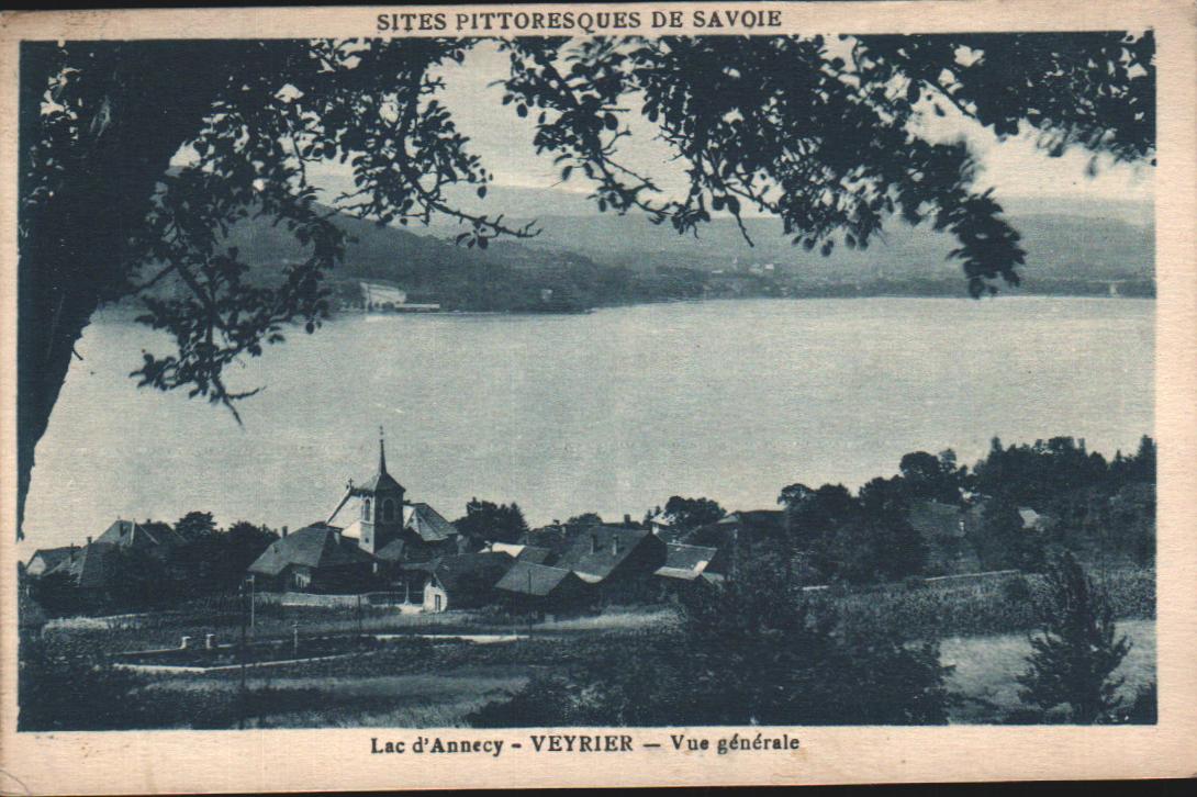 Cartes postales anciennes > CARTES POSTALES > carte postale ancienne > cartes-postales-ancienne.com Auvergne rhone alpes Haute savoie Veyrier Du Lac