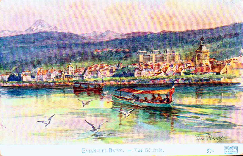 Cartes postales anciennes > CARTES POSTALES > carte postale ancienne > cartes-postales-ancienne.com Haute savoie  Evian Les Bains