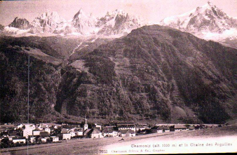 Cartes postales anciennes > CARTES POSTALES > carte postale ancienne > cartes-postales-ancienne.com Haute savoie  Chamonix Mont Blanc
