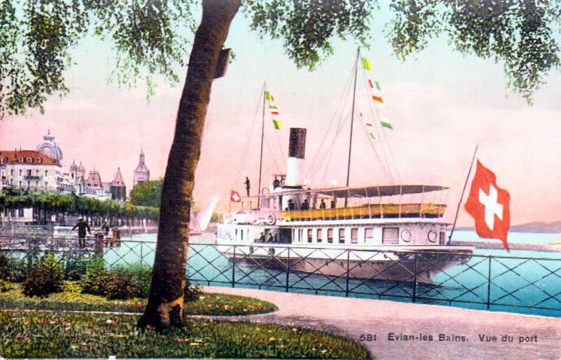Cartes postales anciennes > CARTES POSTALES > carte postale ancienne > cartes-postales-ancienne.com Haute savoie  Evian Les Bains