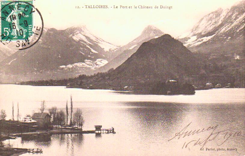 Cartes postales anciennes > CARTES POSTALES > carte postale ancienne > cartes-postales-ancienne.com Auvergne rhone alpes Haute savoie Talloires