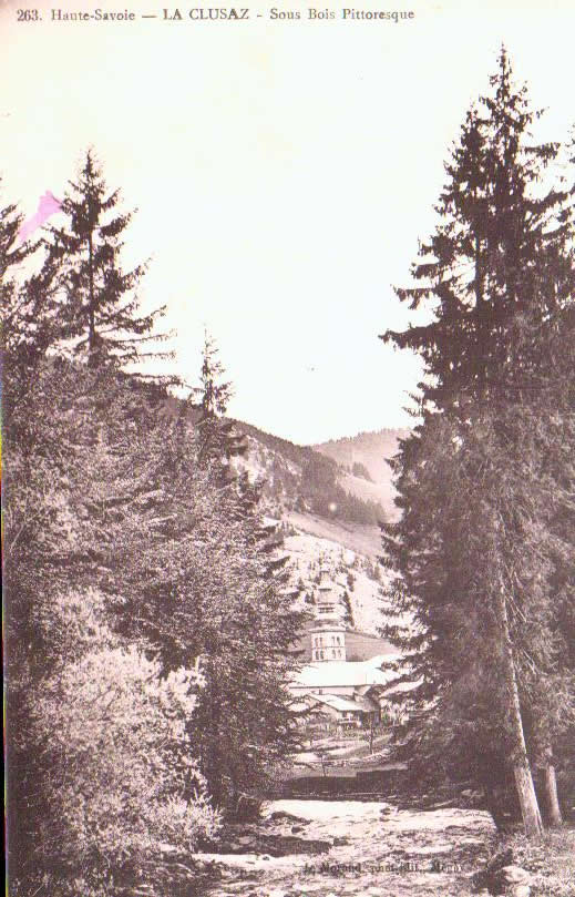 Cartes postales anciennes > CARTES POSTALES > carte postale ancienne > cartes-postales-ancienne.com Haute savoie  La Clusaz