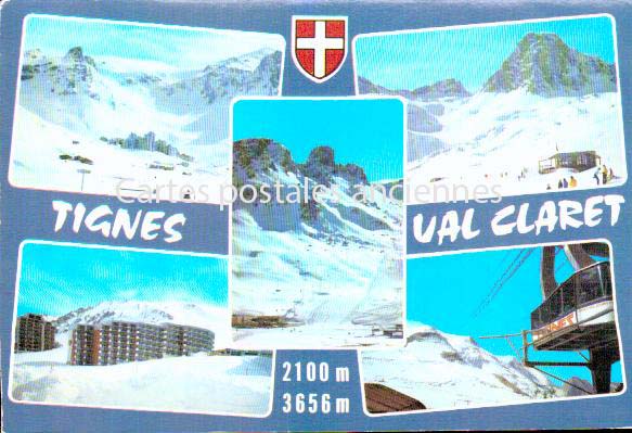 Cartes postales anciennes > CARTES POSTALES > carte postale ancienne > cartes-postales-ancienne.com Auvergne rhone alpes Savoie Tignes