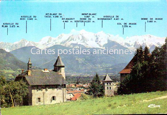 Cartes postales anciennes > CARTES POSTALES > carte postale ancienne > cartes-postales-ancienne.com Auvergne rhone alpes Haute savoie Sallanches