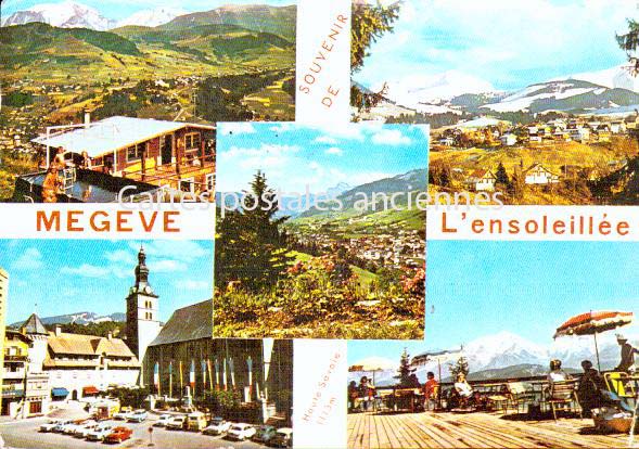 Cartes postales anciennes > CARTES POSTALES > carte postale ancienne > cartes-postales-ancienne.com Auvergne rhone alpes Haute savoie Megeve