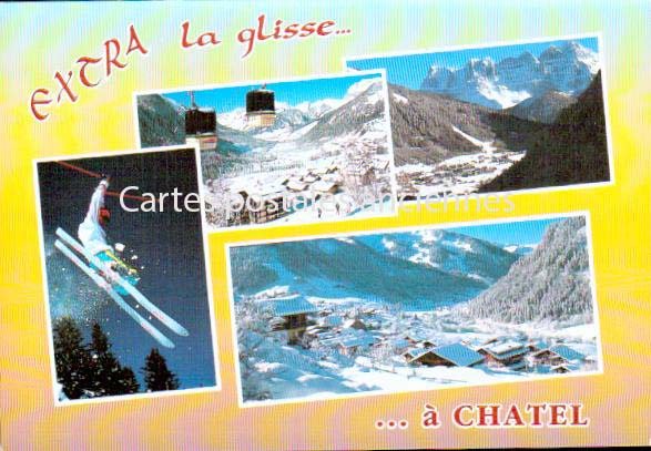 Cartes postales anciennes > CARTES POSTALES > carte postale ancienne > cartes-postales-ancienne.com Auvergne rhone alpes Haute savoie Chatel