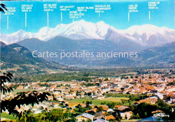 Cartes postales anciennes > CARTES POSTALES > carte postale ancienne > cartes-postales-ancienne.com Auvergne rhone alpes Haute savoie Sallanches