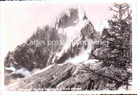 Cartes postales anciennes > CARTES POSTALES > carte postale ancienne > cartes-postales-ancienne.com Auvergne rhone alpes Haute savoie Chamonix Mont Blanc