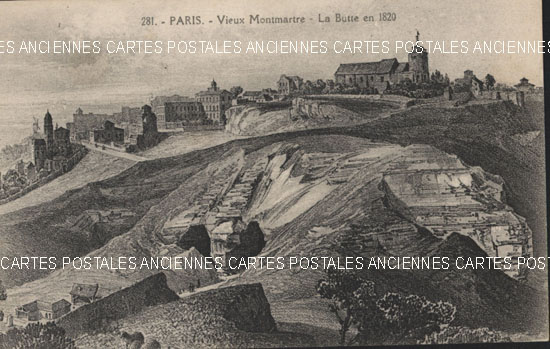 Cartes postales anciennes > CARTES POSTALES > carte postale ancienne > cartes-postales-ancienne.com Ile de france Paris 18eme