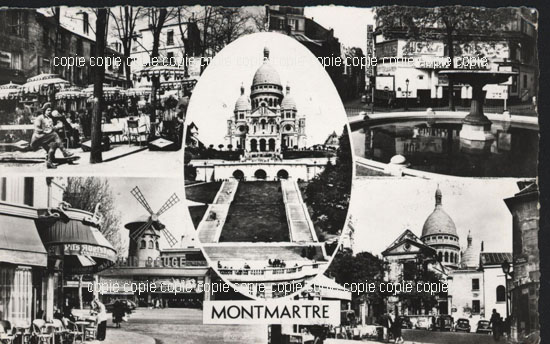 Cartes postales anciennes > CARTES POSTALES > carte postale ancienne > cartes-postales-ancienne.com Ile de france Paris Paris 18eme