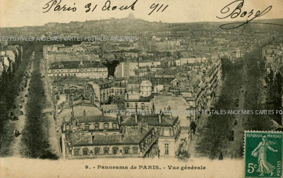 Cartes postales anciennes > CARTES POSTALES > carte postale ancienne > cartes-postales-ancienne.com Ile de france Paris Paris