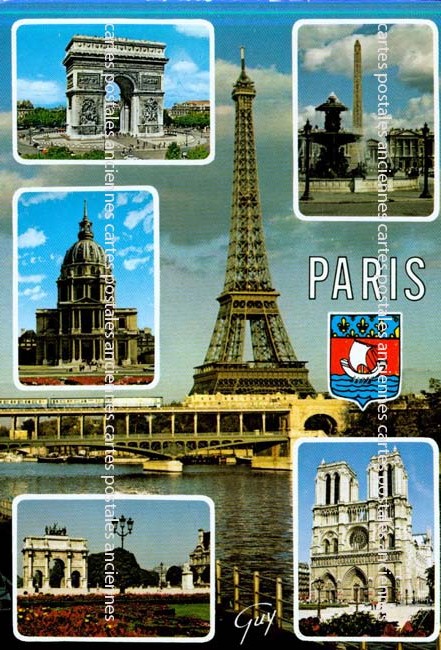 Cartes postales anciennes > CARTES POSTALES > carte postale ancienne > cartes-postales-ancienne.com Ile de france Paris Paris