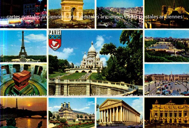 Cartes postales anciennes > CARTES POSTALES > carte postale ancienne > cartes-postales-ancienne.com Ile de france Paris Paris