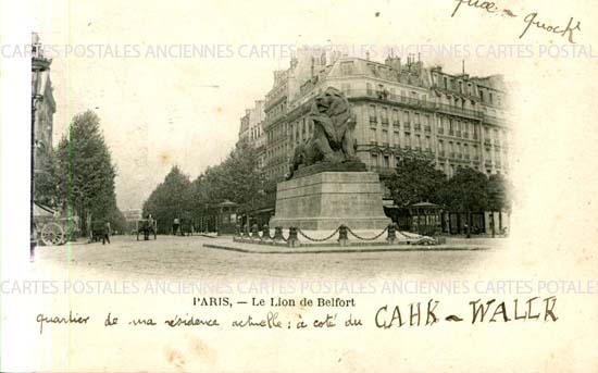 Cartes postales anciennes > CARTES POSTALES > carte postale ancienne > cartes-postales-ancienne.com Ile de france Paris Paris 14eme