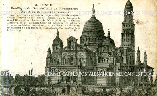 Cartes postales anciennes > CARTES POSTALES > carte postale ancienne > cartes-postales-ancienne.com Ile de france Paris Paris 18eme