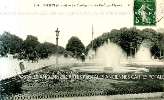 Cartes postales anciennes > CARTES POSTALES > carte postale ancienne > cartes-postales-ancienne.com Ile de france Paris Paris 8eme