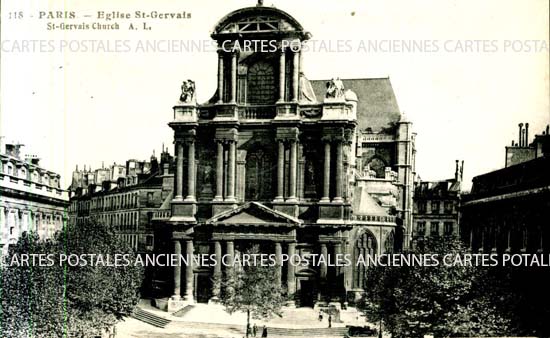 Cartes postales anciennes > CARTES POSTALES > carte postale ancienne > cartes-postales-ancienne.com Ile de france Paris Paris 4eme