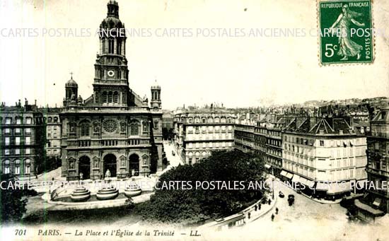 Cartes postales anciennes > CARTES POSTALES > carte postale ancienne > cartes-postales-ancienne.com Ile de france Paris Paris 9eme