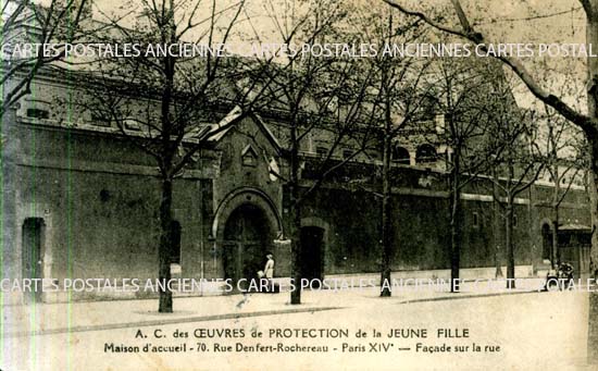 Cartes postales anciennes > CARTES POSTALES > carte postale ancienne > cartes-postales-ancienne.com Ile de france Paris Paris 14eme