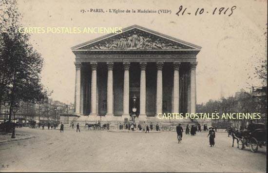 Cartes postales anciennes > CARTES POSTALES > carte postale ancienne > cartes-postales-ancienne.com Ile de france Paris Paris 8eme