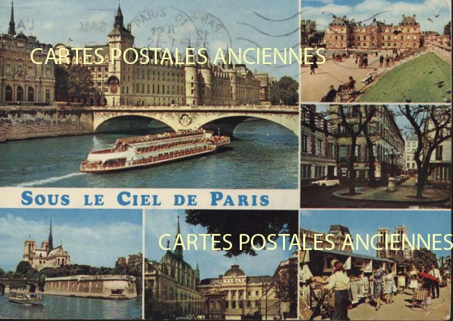 Cartes postales anciennes > CARTES POSTALES > carte postale ancienne > cartes-postales-ancienne.com Ile de france Paris Paris
