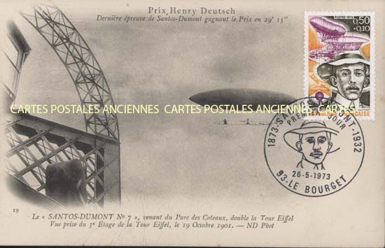Cartes postales anciennes > CARTES POSTALES > carte postale ancienne > cartes-postales-ancienne.com Ile de france Seine saint denis Le Bourget