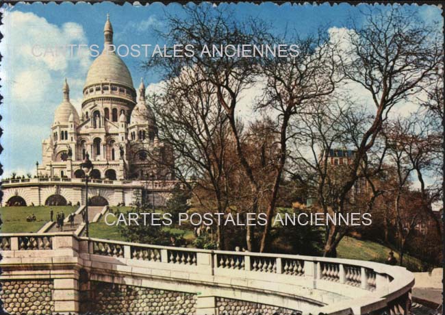 Cartes postales anciennes > CARTES POSTALES > carte postale ancienne > cartes-postales-ancienne.com Ile de france Paris Paris 18eme