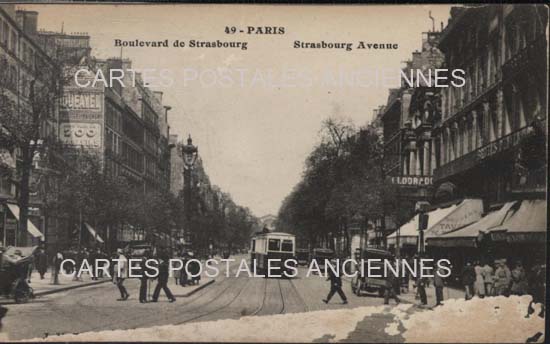 Cartes postales anciennes > CARTES POSTALES > carte postale ancienne > cartes-postales-ancienne.com Ile de france Paris Paris 10eme