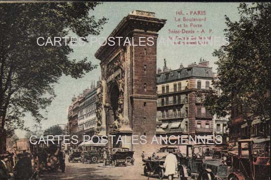 Cartes postales anciennes > CARTES POSTALES > carte postale ancienne > cartes-postales-ancienne.com Ile de france Paris Paris 10eme