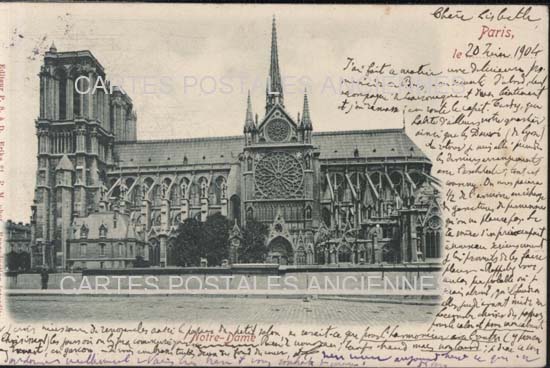 Cartes postales anciennes > CARTES POSTALES > carte postale ancienne > cartes-postales-ancienne.com Ile de france Paris Paris 4eme