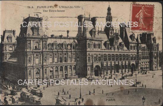 Cartes postales anciennes > CARTES POSTALES > carte postale ancienne > cartes-postales-ancienne.com Ile de france Paris 4eme