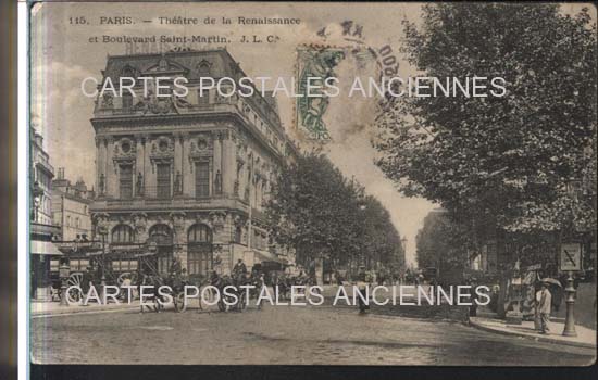 Cartes postales anciennes > CARTES POSTALES > carte postale ancienne > cartes-postales-ancienne.com Ile de france Paris 10eme