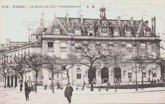 Cartes postales anciennes > CARTES POSTALES > carte postale ancienne > cartes-postales-ancienne.com Ile de france Paris Paris 13eme