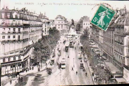 Cartes postales anciennes > CARTES POSTALES > carte postale ancienne > cartes-postales-ancienne.com Ile de france Paris Paris 3eme