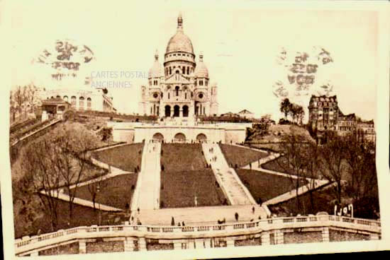 Cartes postales anciennes > CARTES POSTALES > carte postale ancienne > cartes-postales-ancienne.com Ile de france Paris Paris 18eme