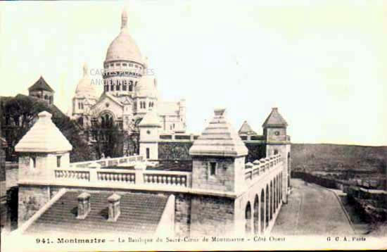 Cartes postales anciennes > CARTES POSTALES > carte postale ancienne > cartes-postales-ancienne.com Ile de france Paris Paris 18eme