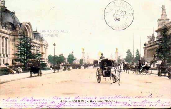 Cartes postales anciennes > CARTES POSTALES > carte postale ancienne > cartes-postales-ancienne.com Ile de france Paris Paris 8eme