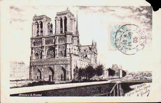 Cartes postales anciennes > CARTES POSTALES > carte postale ancienne > cartes-postales-ancienne.com Ile de france Paris Paris 4eme
